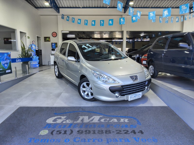 307 1.6 presence 16v flex 4p manual 2011 sao sebastiao do cai