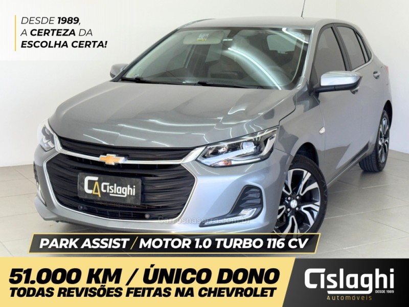 ONIX 1.0	PREMIER II PLUS 12V TURBO FLEX 4P AUTOMÁTICO
