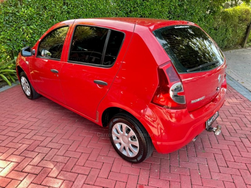 SANDERO 1.0 AUTHENTIQUE 16V FLEX 4P MANUAL - 2010 - ROLANTE