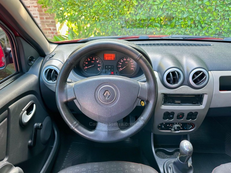 SANDERO 1.0 AUTHENTIQUE 16V FLEX 4P MANUAL - 2010 - ROLANTE