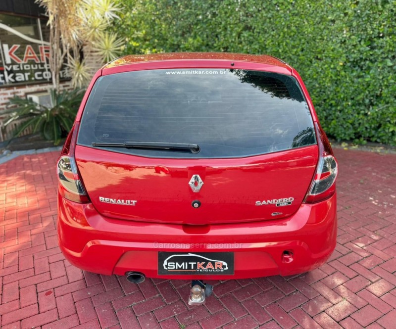 SANDERO 1.0 AUTHENTIQUE 16V FLEX 4P MANUAL - 2010 - ROLANTE