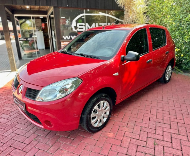 sandero 1.0 authentique 16v flex 4p manual 2010 rolante