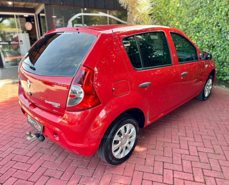 SANDERO 1.0 AUTHENTIQUE 16V FLEX 4P MANUAL - 2010 - ROLANTE