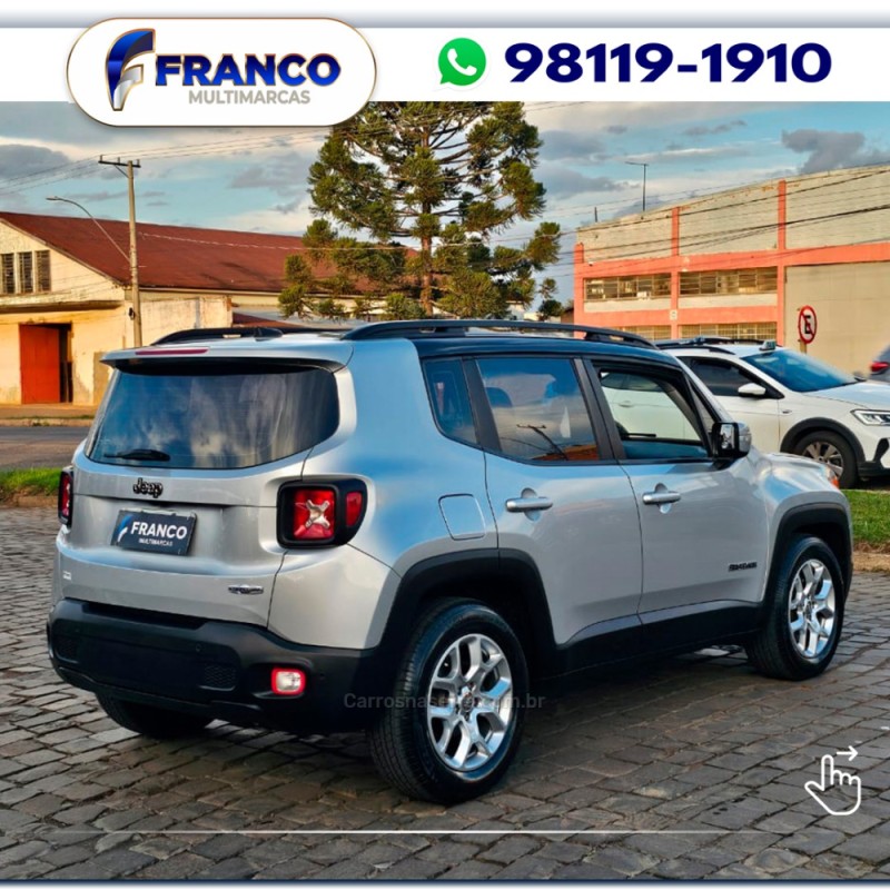 RENEGADE 1.8 16V FLEX LONGITUDE 4P AUTOMÁTICO - 2017 - VACARIA