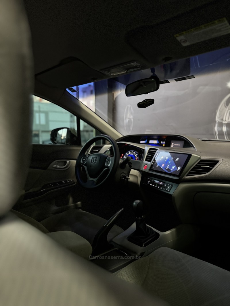 CIVIC 1.8 LXS 16V FLEX 4P MANUAL - 2012 - CAXIAS DO SUL
