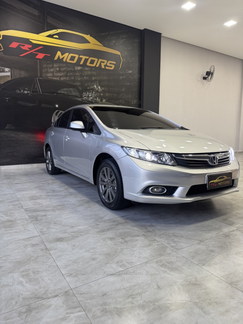 CIVIC 1.8 LXS 16V FLEX 4P MANUAL - 2012 - CAXIAS DO SUL