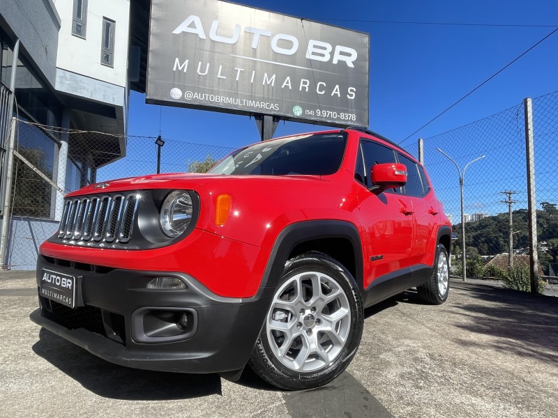 RENEGADE 1.8 16V FLEX LONGITUDE 4P AUTOMÁTICO - 2016 - CAXIAS DO SUL