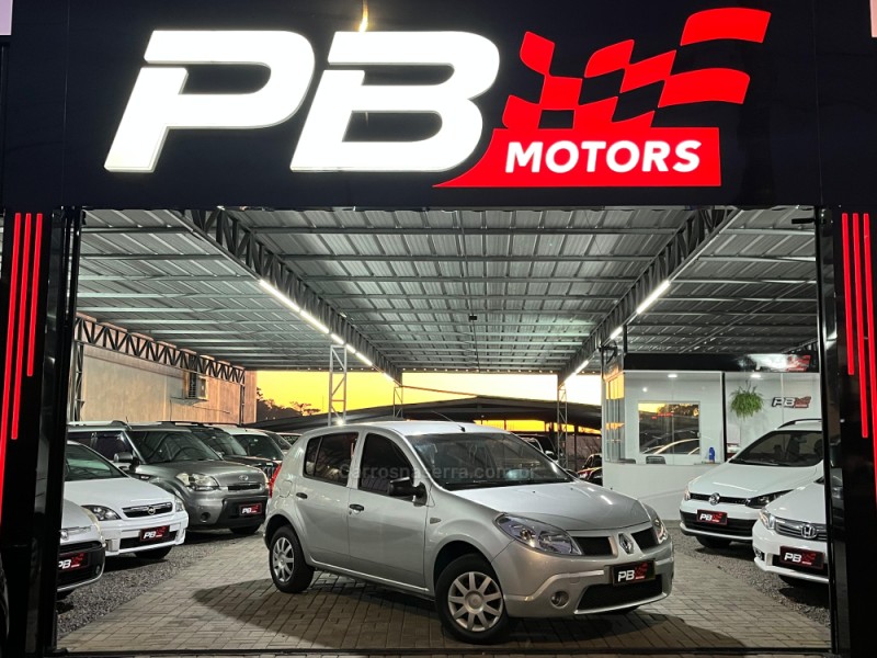 sandero 1.0 authentique 16v flex 4p manual 2010 caxias do sul