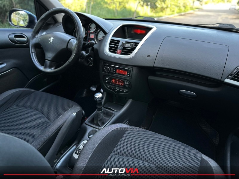 207 1.6 XS 16V FLEX 2P MANUAL - 2012 - SAPIRANGA