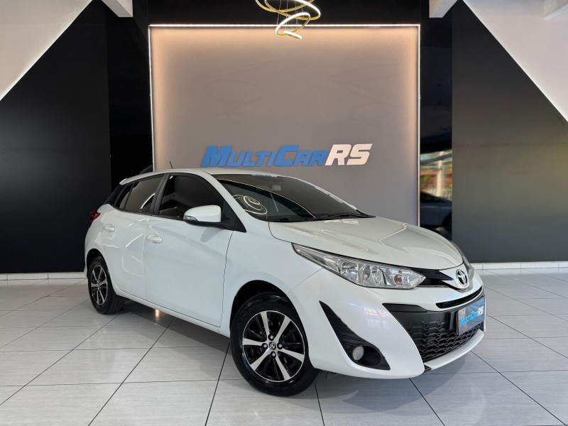 yaris 1.3 xl live 16v flex 4p automatico 2019 estancia velha