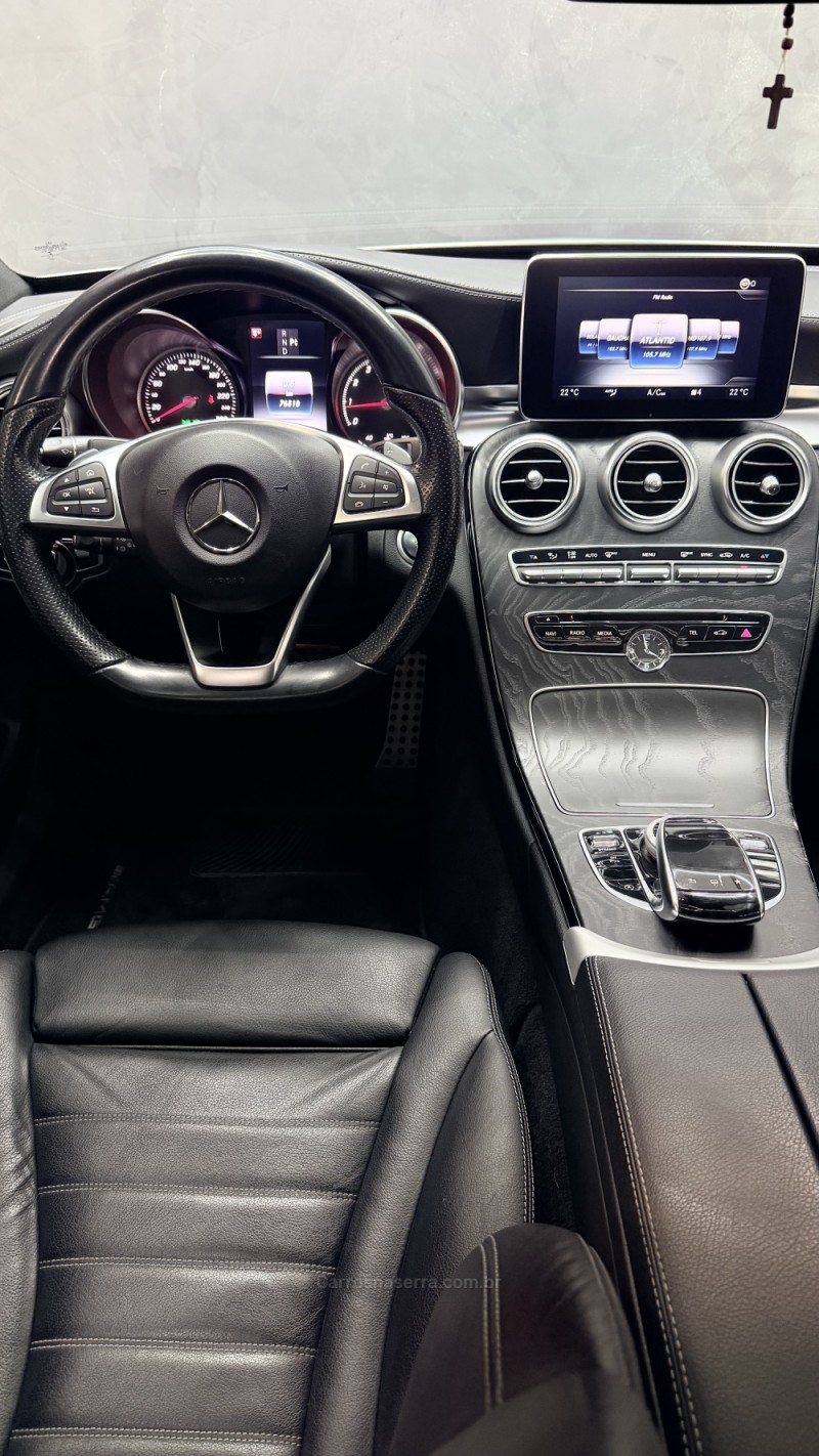 C 250 2.0 CGI SPORT TURBO 16V GASOLINA 4P AUTOMÁTICO - 2016 - CAXIAS DO SUL
