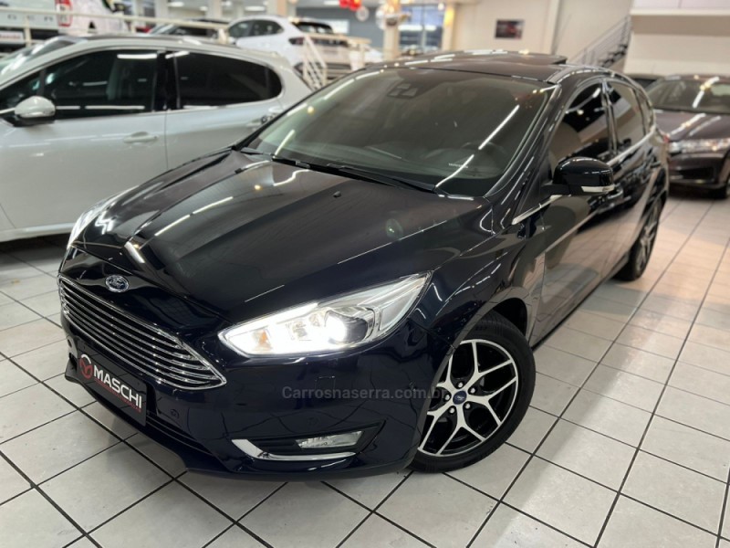 focus 2.0 titanium plus 16v flex 4p automatico 2016 caxias do sul
