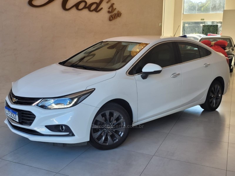 CRUZE 1.4 TURBO LTZ 16V FLEX 4P AUTOMÁTICO - 2018 - CANELA