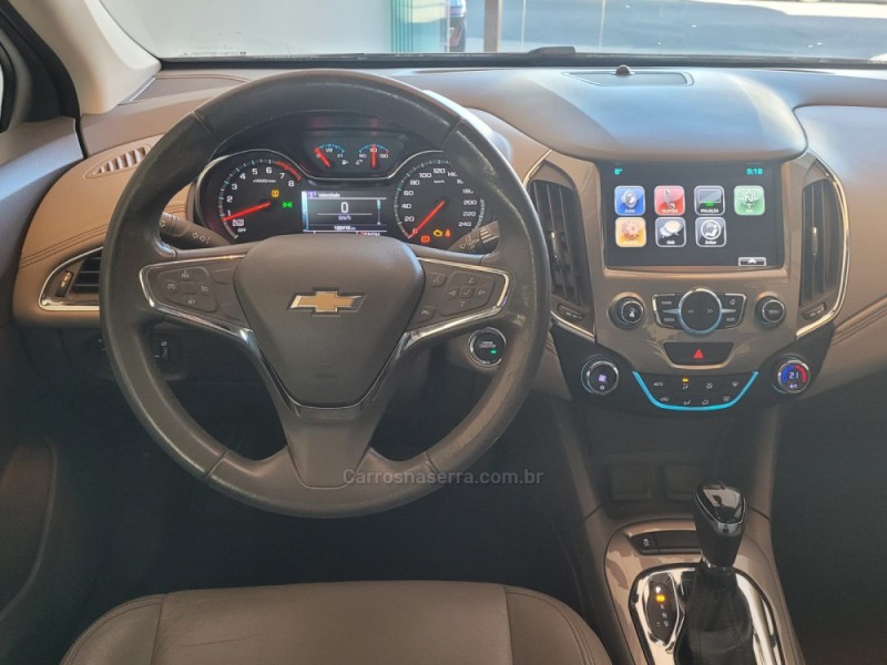 CRUZE 1.4 TURBO LTZ 16V FLEX 4P AUTOMÁTICO - 2018 - CANELA