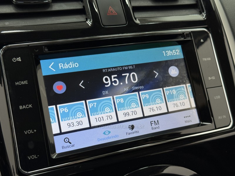 VERSA 1.6 16V SL FLEXSTART FLEX 4P AUTOMÁTICO - 2018 - SANTA CRUZ DO SUL