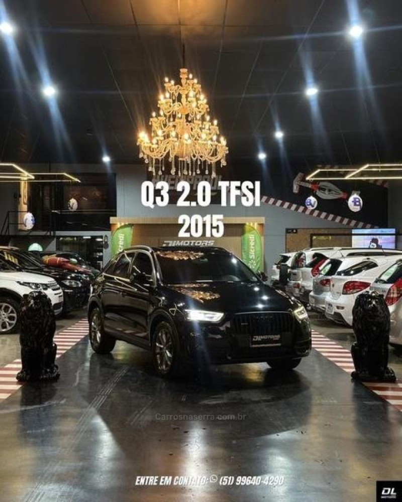 q3 2.0 tfsi ambiente quattro 4p gasolina s tronic 2015 lajeado
