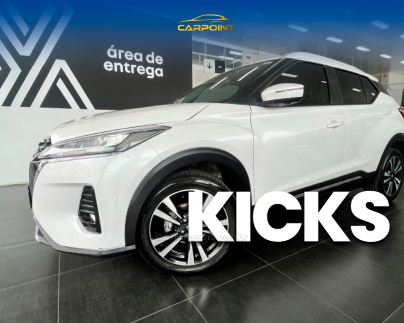 kicks 1.6 exclusive 16v flex 4p automatico 2023 caxias do sul