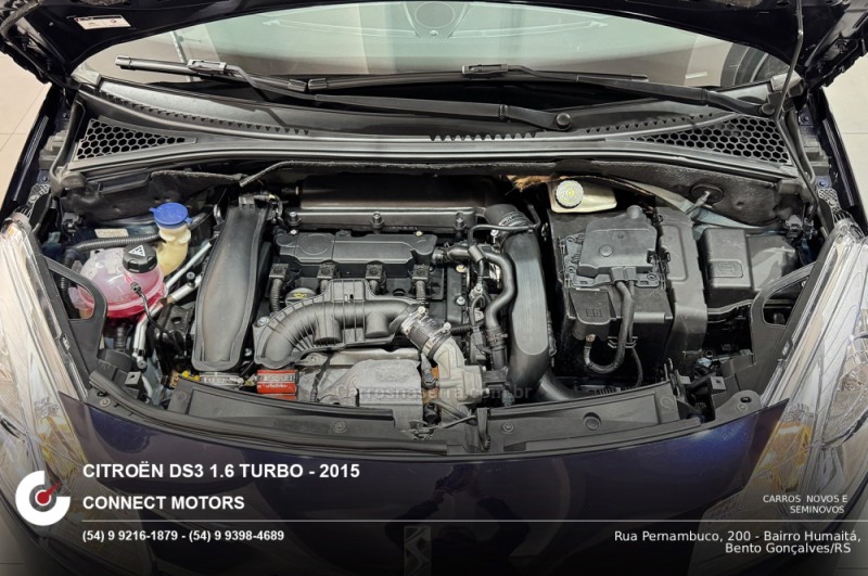 DS3 1.6 THP SPORT CHIC 16V GASOLINA 2P MANUAL - 2015 - BENTO GONçALVES