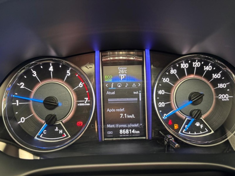 HILUX SW4 2.7 SRV 4X2 16V FLEX 7 LUGARES 4P AUTOMÁTICO - 2019 - FLORES DA CUNHA