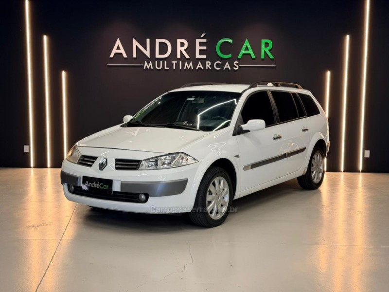 MÉGANE 1.6 EXPRESSION GRAND TOUR 16V FLEX 4P MANUAL - 2013 - ESTâNCIA VELHA