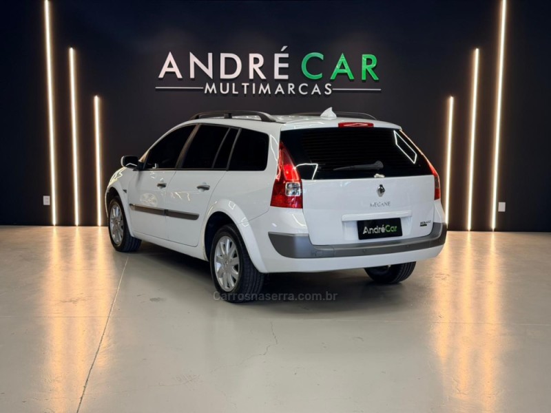MÉGANE 1.6 EXPRESSION GRAND TOUR 16V FLEX 4P MANUAL - 2013 - ESTâNCIA VELHA