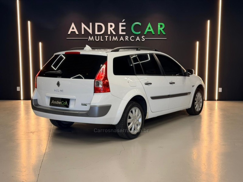 MÉGANE 1.6 EXPRESSION GRAND TOUR 16V FLEX 4P MANUAL - 2013 - ESTâNCIA VELHA