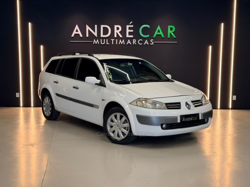 megane 1.6 expression grand tour 16v flex 4p manual 2013 estancia velha