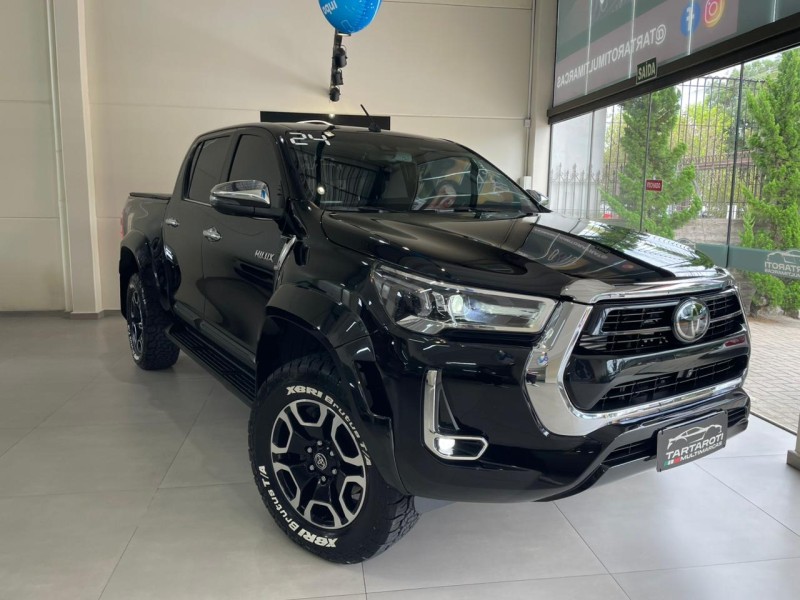 hilux 2.8 srx plus 4x4 cd turbo diesel 4p automatico 2024 caxias do sul