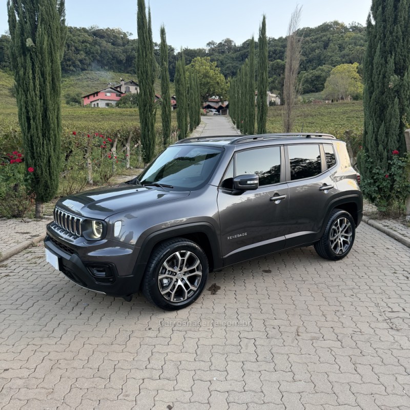 renegade 1.3 longitude t270 16v turbo flex 4p automatico 2023 caxias do sul