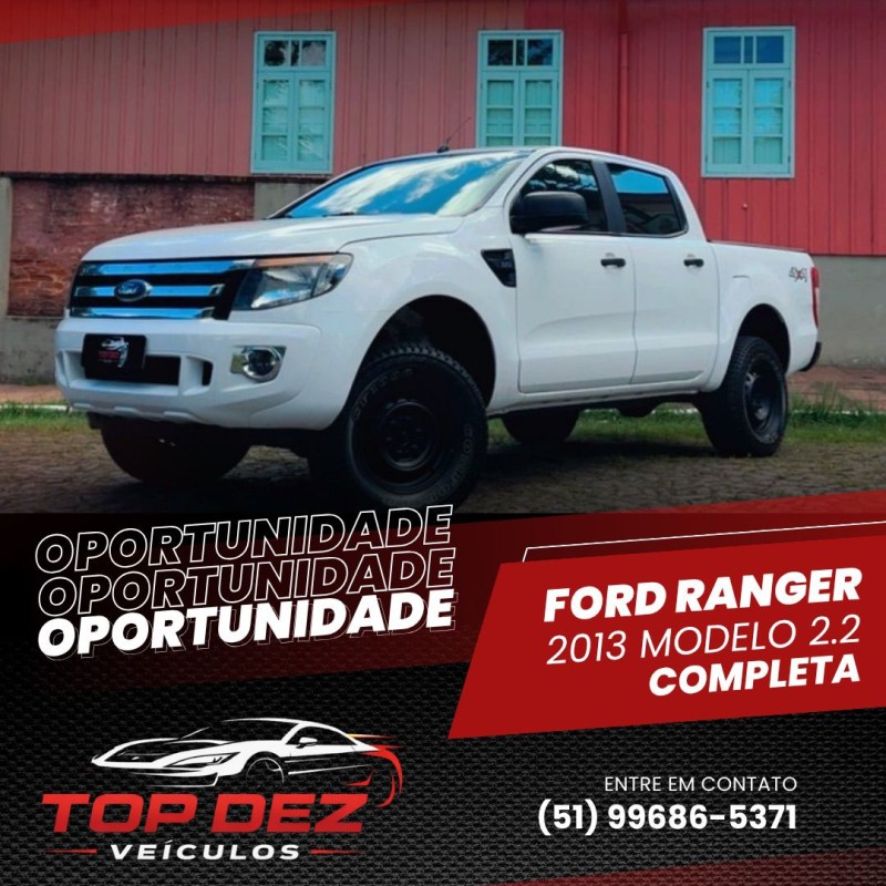 ranger 2.2 xl 4x4 cd 16v diesel 4p manual 2013 sao sebastiao do cai