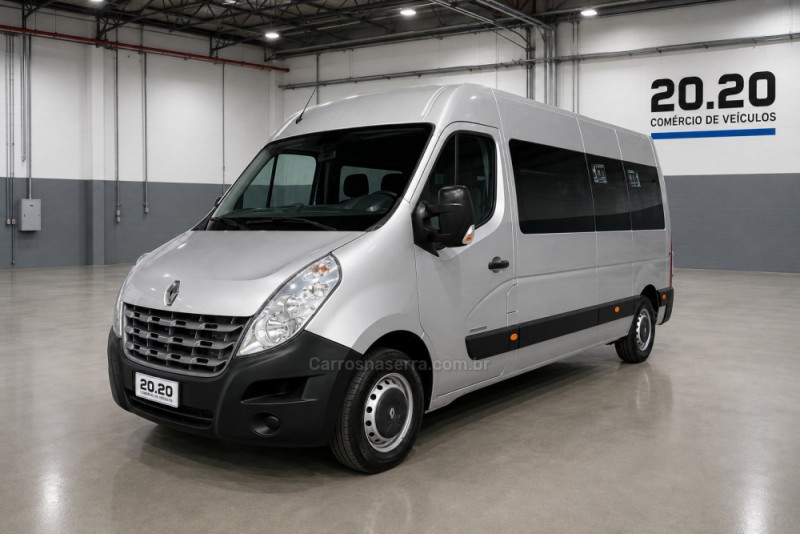 master 2.3 dci minibus vip l3h2 16 lugares 16v diesel 4p manual 2019 farroupilha