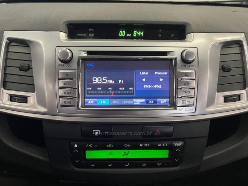 HILUX 3.0 SRV TOP 4X4 CD 16V TURBO INTERCOOLER DIESEL 4P AUTOMÁTICO - 2014 - FLORES DA CUNHA