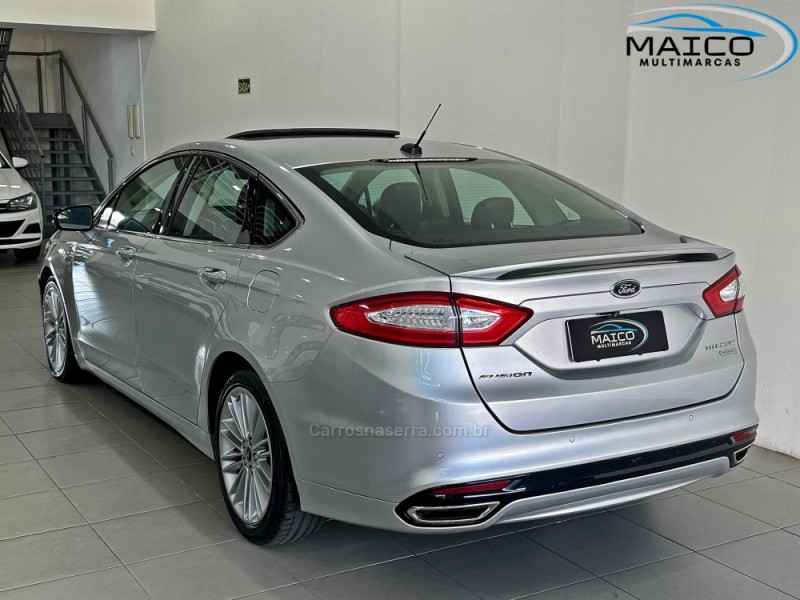 FUSION 2.0 TITANIUM GTDI ECOBOOST FWD GASOLINA 4P AUTOMÁTICO - 2014 - NOVO HAMBURGO