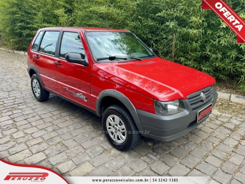 UNO 1.0 MPI MILLE WAY ECONOMY 8V FLEX 4P MANUAL - 2013 - NOVA PRATA