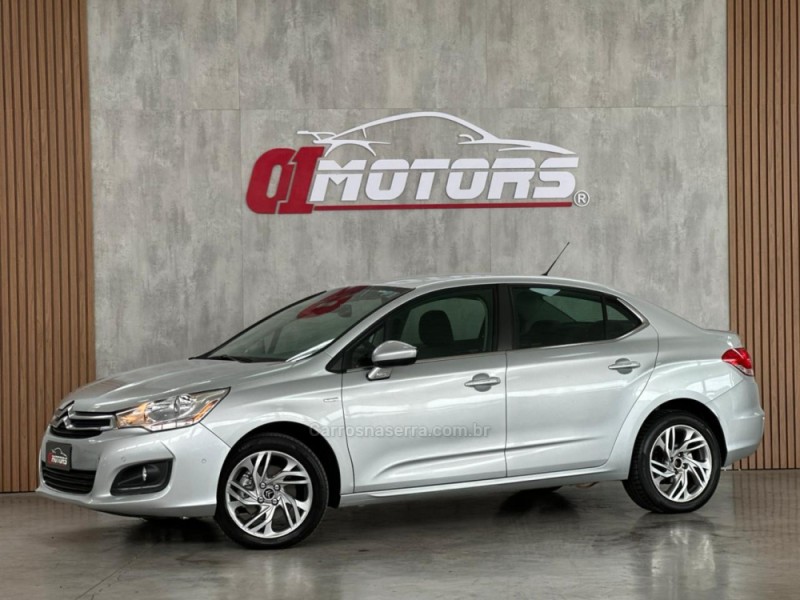 C4 LOUNGE 1.6 EXCLUSIVE 16V TURBO GASOLINA 4P AUTOMÁTICO - 2014 - NOVO HAMBURGO