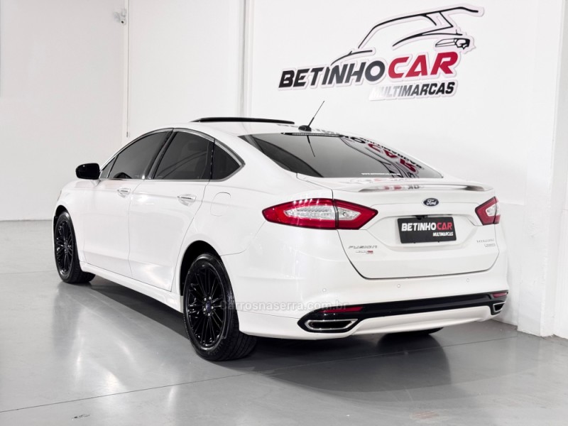 FUSION 2.0 TITANIUM FWD 16V GASOLINA 4P AUTOMÁTICO - 2015 - ESTâNCIA VELHA