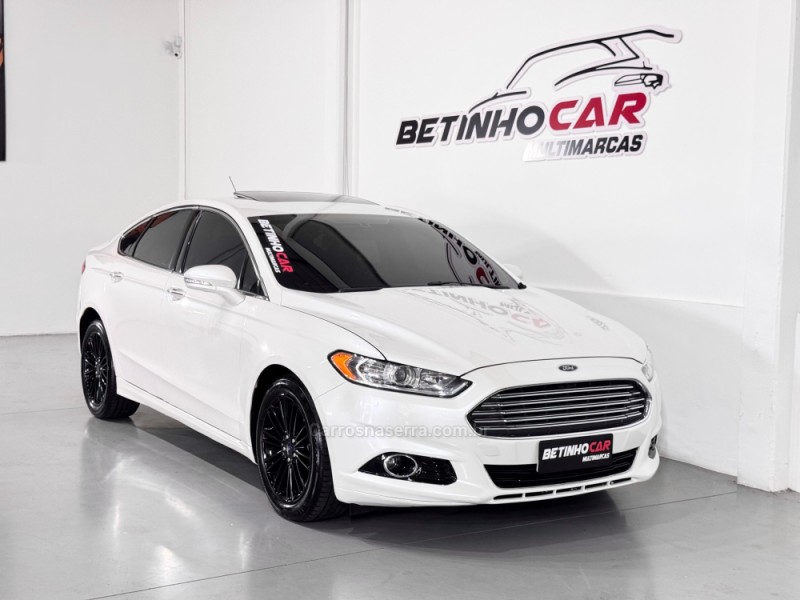 FUSION 2.0 TITANIUM FWD 16V GASOLINA 4P AUTOMÁTICO - 2015 - ESTâNCIA VELHA