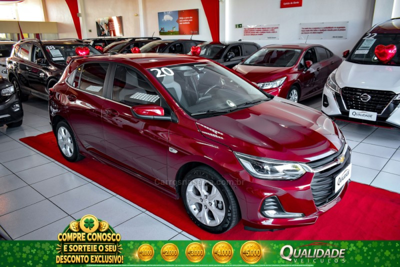 onix 1.0 premier ii 12v turbo flex 4p automatico 2020 santa cruz do sul