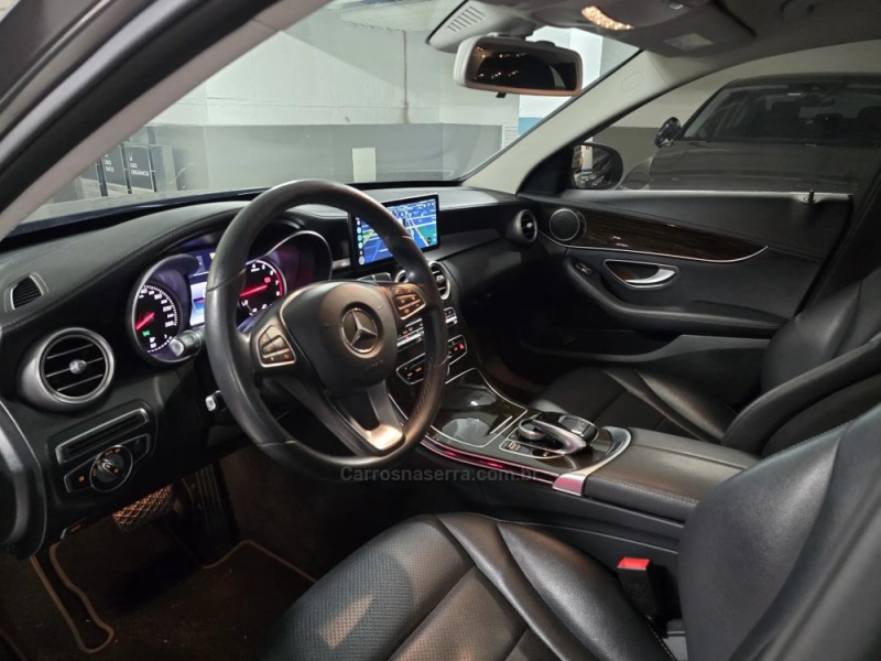 C 180 1.6 CGI EXCLUSIVE 16V TURBO FLEX 4P AUTOMÁTICO - 2017 - PORTO ALEGRE