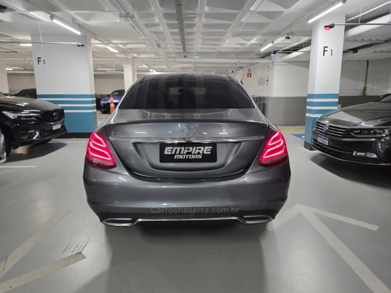 C 180 1.6 CGI EXCLUSIVE 16V TURBO FLEX 4P AUTOMÁTICO - 2017 - PORTO ALEGRE