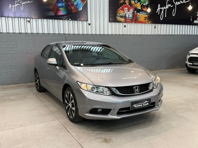 CIVIC 2.0 LXR 16V FLEX 4P AUTOMÁTICO - 2015 - CAXIAS DO SUL