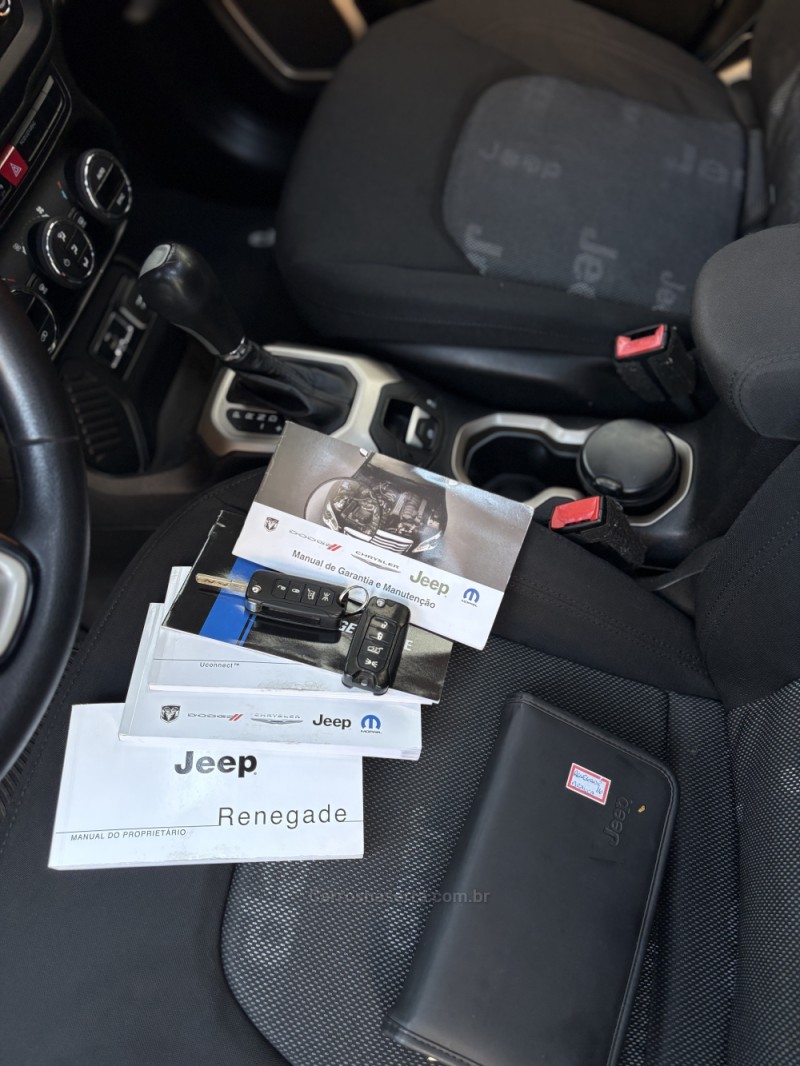 RENEGADE 1.8 16V FLEX LONGITUDE 4P AUTOMÁTICO - 2016 - CAXIAS DO SUL