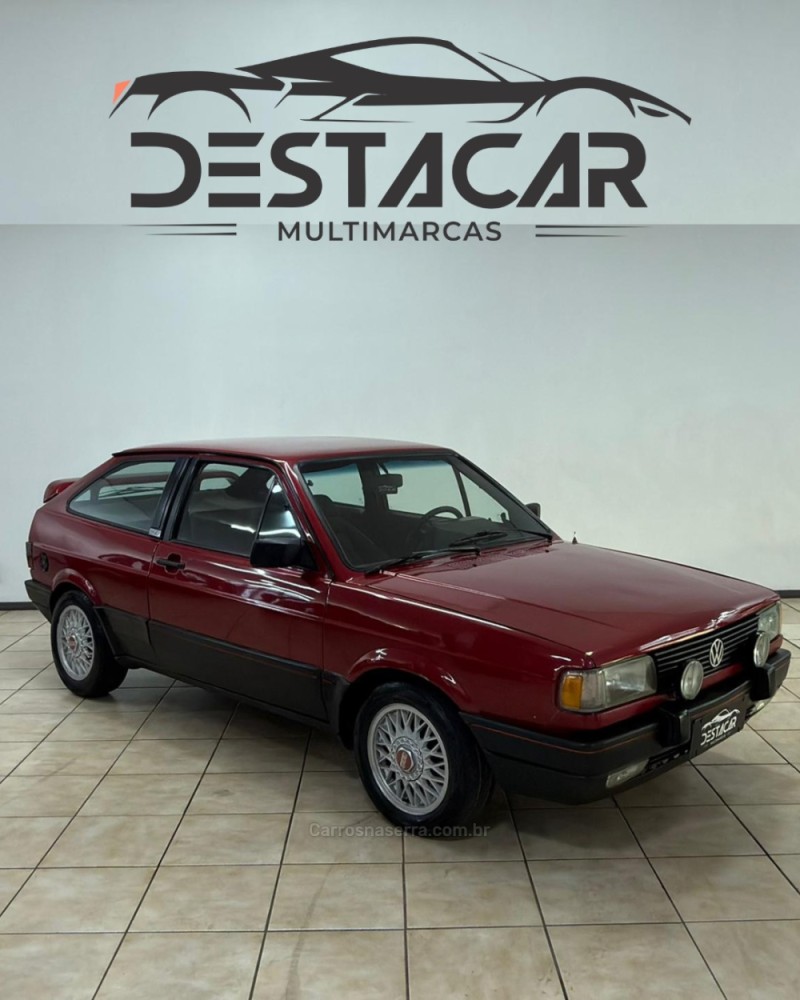 GOL 1.8S GTS 8V GASOLINA 2P MANUAL - 1990 - CAXIAS DO SUL