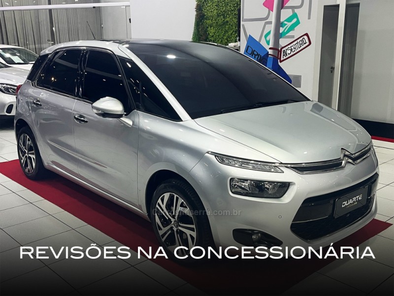 c4 picasso 1.6 intensive 16v turbo gasolina 4p automatico 2016 porto alegre