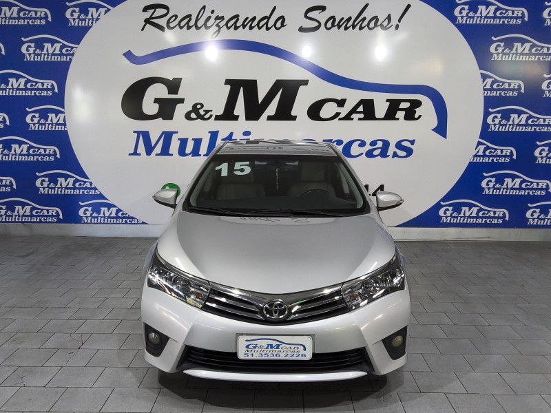 COROLLA 2.0 XEI 16V FLEX 4P AUTOMÁTICO - 2015 - SãO SEBASTIãO DO CAí
