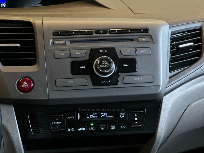 CIVIC 1.8 LXS 16V FLEX 4P AUTOMÁTICO - 2013 - CAXIAS DO SUL