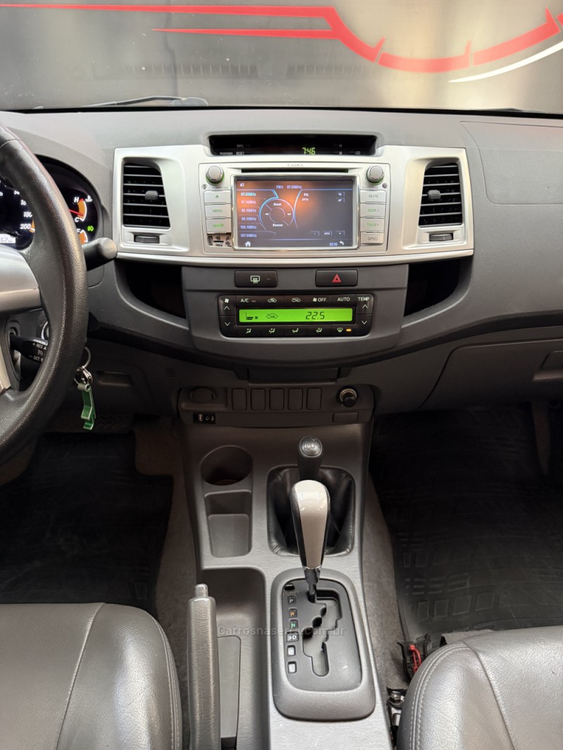 HILUX 3.0 SRV 4X4 CD 16V TURBO INTERCOOLER DIESEL 4P AUTOMÁTICO - 2012 - FARROUPILHA
