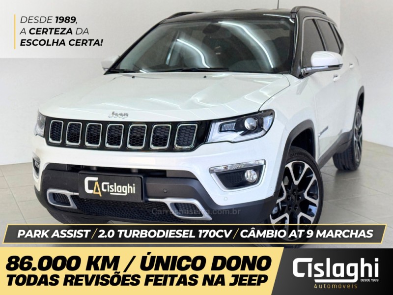 compass 2.0 16v diesel limited 4x4 automatico 2020 carlos barbosa