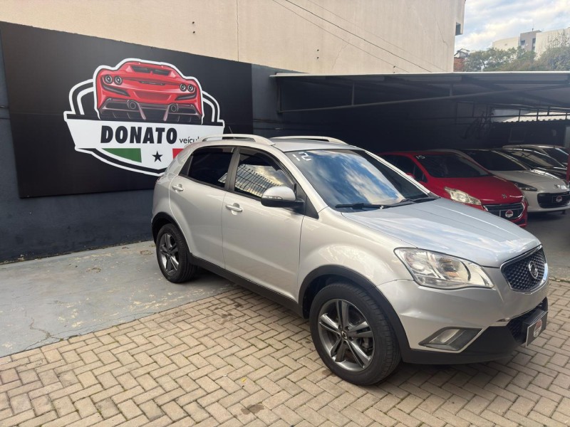 korando 2.0 gl 4x4 16v turbo diesel 4p automatico 2012 caxias do sul