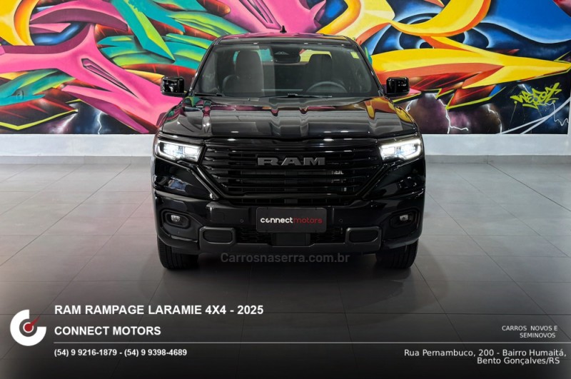 RAMPAGE 2.0 HURRICANE LARAMIE 4 4X4 TURBO GASOLINA 4P AUTOMÁTICO - 2025 - BENTO GONçALVES
